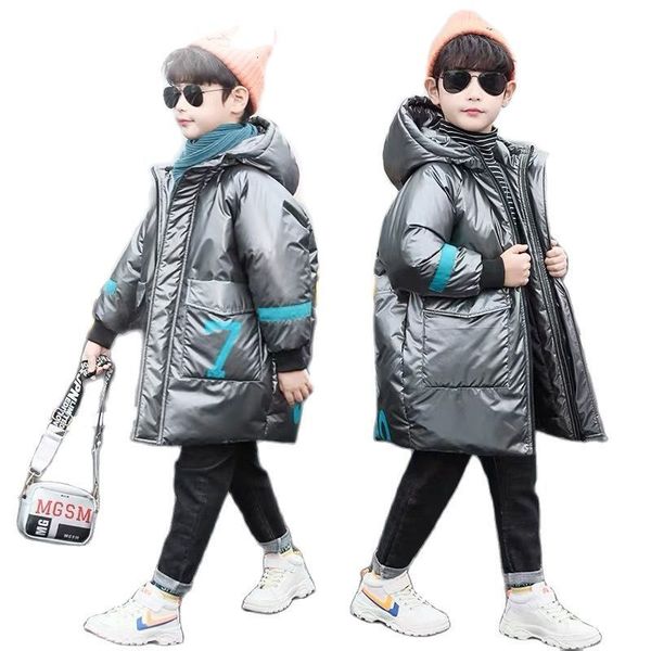 down coat fashion snowsuit for boys winter clothes warm coat teens clothing midlength thickened down padded jacket with hood 412 yrs 221125, Blue;gray
down coat fashion snowsuit for boys winter clothes warm coat teens clothing midlength thickened down padded jacket with hood 412 yrs 221125, Blue;gray
