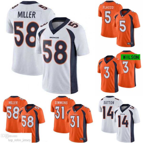 football denver''broncos''jerseys 58 von miller 3 wilson 14 sutton 31 simmons 5 joe flacco, Black;red
football denver''broncos''jerseys 58 von miller 3 wilson 14 sutton 31 simmons 5 joe flacco, Black;red