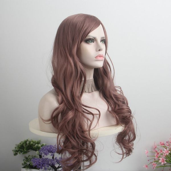 europe and the united states internet celebrity wig long curly hair big wavy thin air bangs realistic hairstyle wig set full head, Black
europe and the united states internet celebrity wig long curly hair big wavy thin air bangs realistic hairstyle wig set full head, Black