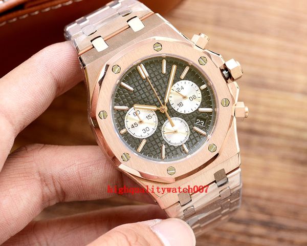 8 colors new version men watch watches 26715or 26715 41mm white dial vk quartz chronograph working 18k rose gold blue luminescent sapphire m, Slivery;brown
8 colors new version men watch watches 26715or 26715 41mm white dial vk quartz chronograph working 18k rose gold blue luminescent sapphire m, Slivery;brown