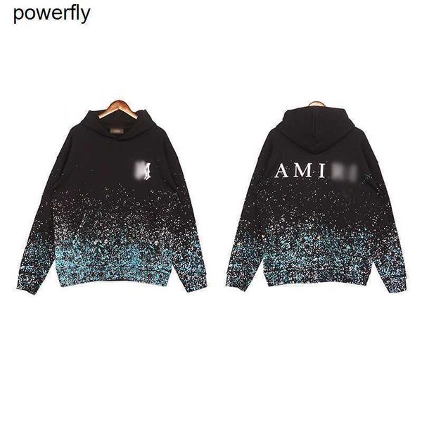 men's hoodies sweatshirts designer amirs autumn new star splashing flower print letter lovers casual sweater fashion hoodie, Black
men's hoodies sweatshirts designer amirs autumn new star splashing flower print letter lovers casual sweater fashion hoodie, Black