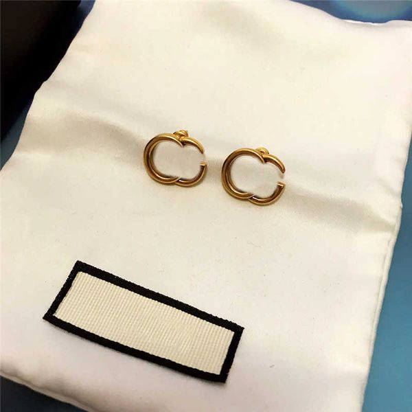 classic letter earrings studs charm retro designer earrings women eardrops jewelry for party anniversary, Golden
classic letter earrings studs charm retro designer earrings women eardrops jewelry for party anniversary, Golden