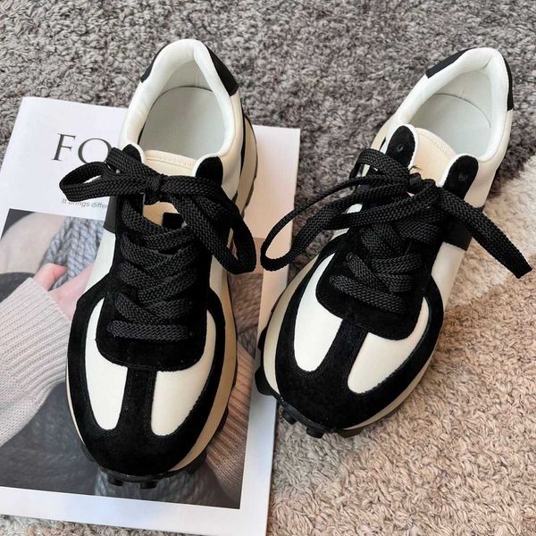 dress casual shoes bao is not tired of walking. south korea's thick soled color blocking casual sports women's forrest gump shoes, Black
dress casual shoes bao is not tired of walking. south korea's thick soled color blocking casual sports women's forrest gump shoes, Black