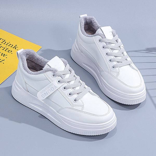 dress shoes winter with fur women sneakers microfiber warming lining winter women shoes lace up rubber soe ladies shoes 221125, Black
dress shoes winter with fur women sneakers microfiber warming lining winter women shoes lace up rubber soe ladies shoes 221125, Black