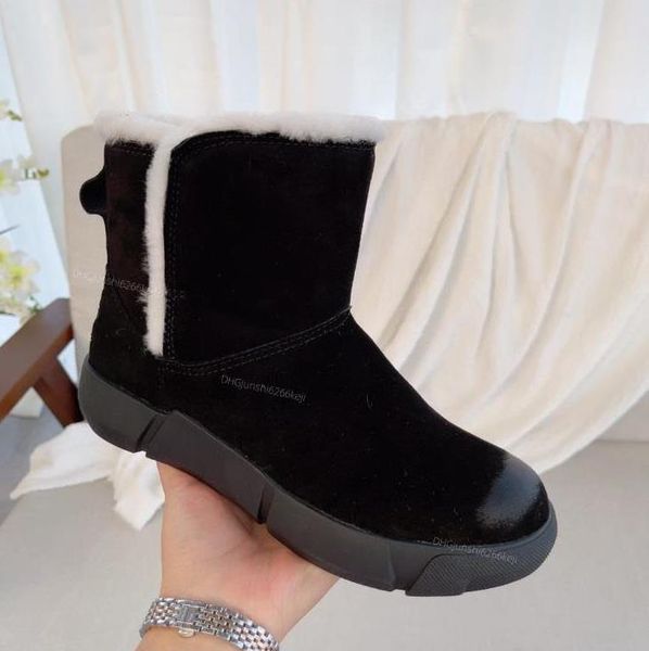 2022 aus middle barrel boots designer brand new classical mini women ankle snow boots keep warm boot plush casual bootss sheepskin suede sho, Black
2022 aus middle barrel boots designer brand new classical mini women ankle snow boots keep warm boot plush casual bootss sheepskin suede sho, Black