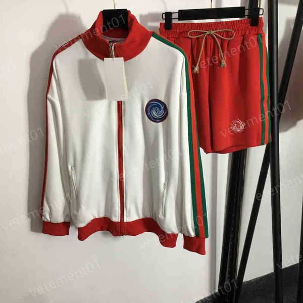 womens two piece pants letter embroidered stand collar cardigan zip jacket and casual shorts 2 piece sets luxury designer tracksuits for wom, White
womens two piece pants letter embroidered stand collar cardigan zip jacket and casual shorts 2 piece sets luxury designer tracksuits for wom, White