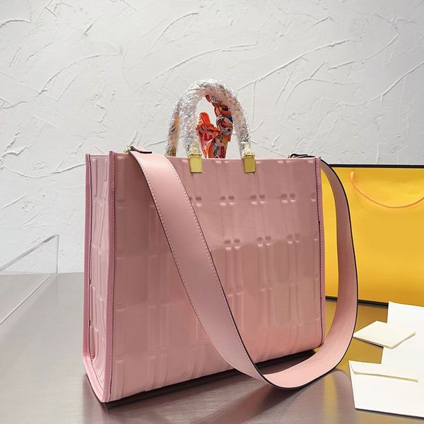 sunshine handbag women tote bags shopping pouch raised letter tortoise handle gold hardware removable strap crossbody large capacity female
sunshine handbag women tote bags shopping pouch raised letter tortoise handle gold hardware removable strap crossbody large capacity female