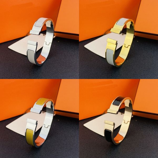 popular luxury jewelry designer bracelets men women bangle enamel solid color charm retro fine accessories fashion birthday cjewelers plated, Black
popular luxury jewelry designer bracelets men women bangle enamel solid color charm retro fine accessories fashion birthday cjewelers plated, Black