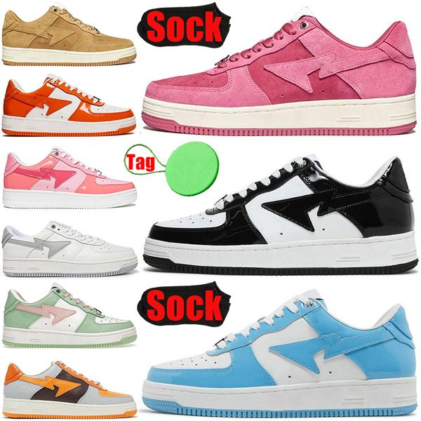 sk8 sta low baped designer casual shoes mens womens shoe lows black green yellow combo pink plate-forme luxury trainers sports sneakers
sk8 sta low baped designer casual shoes mens womens shoe lows black green yellow combo pink plate-forme luxury trainers sports sneakers