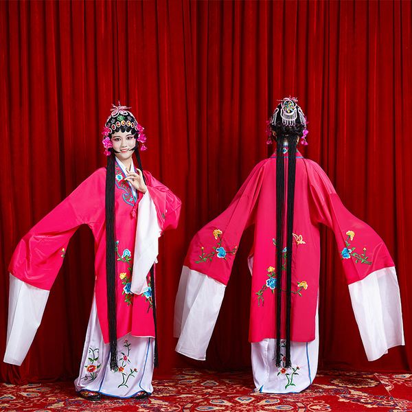 novel stage wear female huadan peking opera costume yue opera chinese style pretty clothing huangmei ancient drama outfit, Black;red
novel stage wear female huadan peking opera costume yue opera chinese style pretty clothing huangmei ancient drama outfit, Black;red