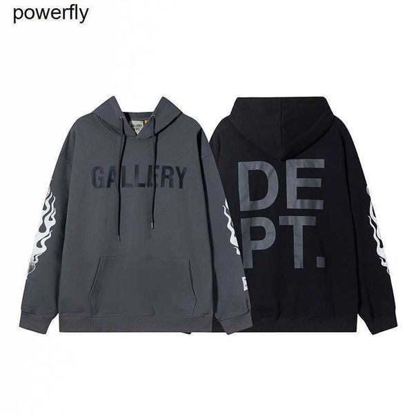 men's hoodies sweatshirts galery dept fashion flame letter print classic loose men's hoodie, Black
men's hoodies sweatshirts galery dept fashion flame letter print classic loose men's hoodie, Black