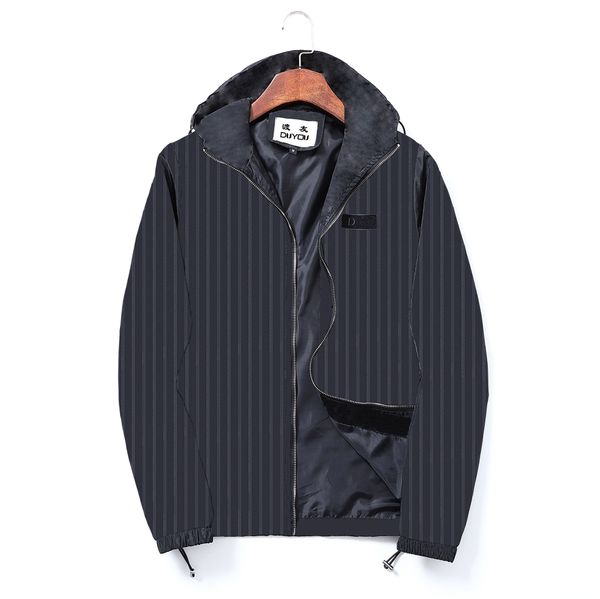 mens jackets thin windbreaker zip hooded stripe outerwear quality hip hop designer coats armband fashion spring and autumn parkas size m-3xl, Black;brown
mens jackets thin windbreaker zip hooded stripe outerwear quality hip hop designer coats armband fashion spring and autumn parkas size m-3xl, Black;brown