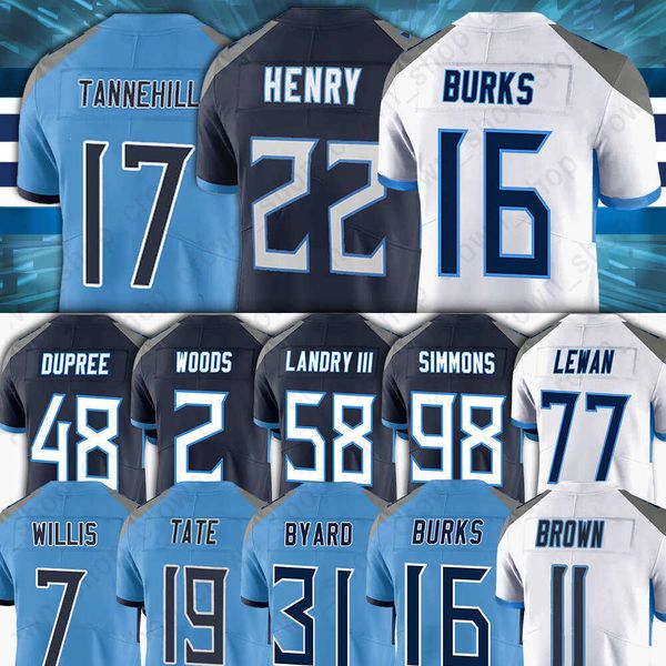 16 treylon burks titanes football''nfl''jerseys 17 ryan tannehill 22 derrick henry taylor lewan kevin byard malik willis, Black;red
16 treylon burks titanes football''nfl''jerseys 17 ryan tannehill 22 derrick henry taylor lewan kevin byard malik willis, Black;red