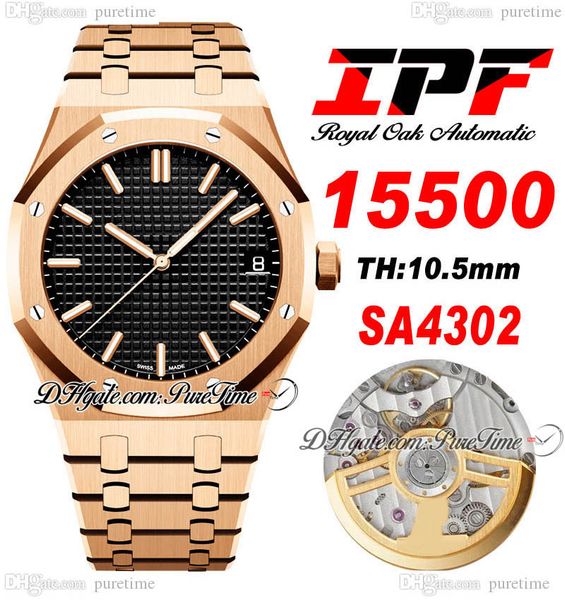 ipf 41mm 1550 sa4302 automatic mens watch ultra-thin 10.5mm rose gold black textured dial stick markers stainless steel bracelet super editi, Slivery;brown
ipf 41mm 1550 sa4302 automatic mens watch ultra-thin 10.5mm rose gold black textured dial stick markers stainless steel bracelet super editi, Slivery;brown