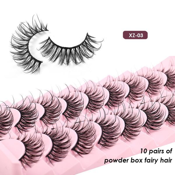 thick curled mink false eyelashes messy crisscross reusable hand made multilayer natural lashes extensions makeup accessory for eyes easy to
thick curled mink false eyelashes messy crisscross reusable hand made multilayer natural lashes extensions makeup accessory for eyes easy to