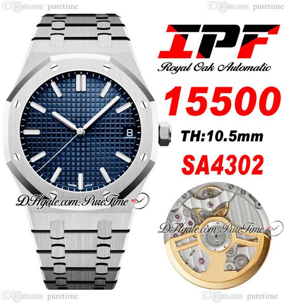 ipf 41mm 1550 sa4302 automatic mens watch ultra-thin 10.5mm blue textured dial stick markers stainless steel bracelet super edition watches, Slivery;brown
ipf 41mm 1550 sa4302 automatic mens watch ultra-thin 10.5mm blue textured dial stick markers stainless steel bracelet super edition watches, Slivery;brown