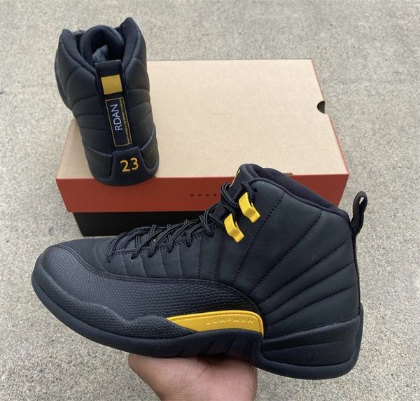 2022 air authentic 12 12s black taxi basketball shoes xii sports sneakers ct8013-071 outdoor mens gold with original box
2022 air authentic 12 12s black taxi basketball shoes xii sports sneakers ct8013-071 outdoor mens gold with original box