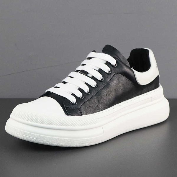 casual shoes genuine men's 2021 new autumn head layer cow leather small white thick soled high casual board fashionable shoes, Black
casual shoes genuine men's 2021 new autumn head layer cow leather small white thick soled high casual board fashionable shoes, Black