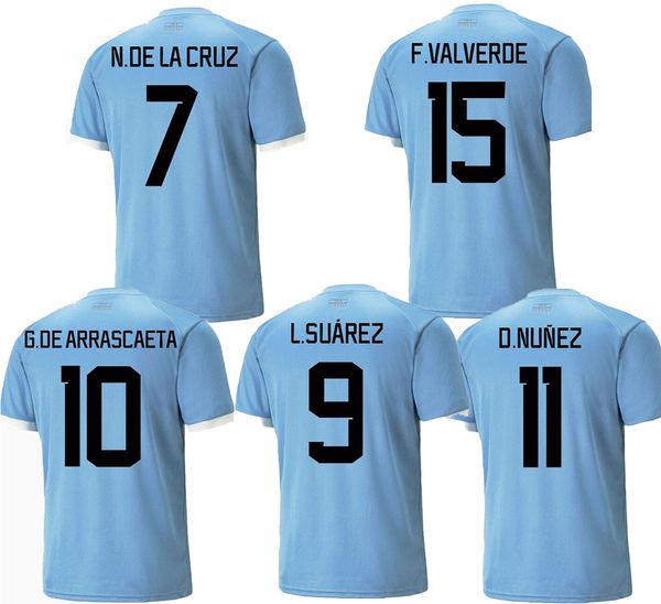 22-23 uruguay soccer jerseys 9 . suarez 21 e.cavani 15 f.valverde d.nunez arrascaeta r.araujo customized football shirts kingcaps home away, Black;yellow
22-23 uruguay soccer jerseys 9 . suarez 21 e.cavani 15 f.valverde d.nunez arrascaeta r.araujo customized football shirts kingcaps home away, Black;yellow