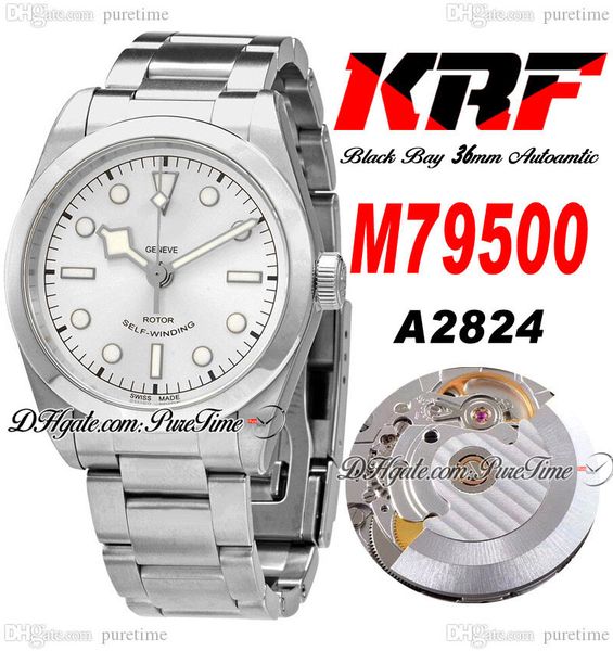 krf 79500 a2824 automatic ladies mens watch v3 36mm bay polished bezel silver dial white markers stainless steel bracelet super edition wome, Slivery;brown
krf 79500 a2824 automatic ladies mens watch v3 36mm bay polished bezel silver dial white markers stainless steel bracelet super edition wome, Slivery;brown