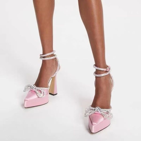 bow sandals platform pumps evening shoe high heels sandal dress shoe crystal embellished rhinestone chunky luxury designers ankle strap mach, Black
bow sandals platform pumps evening shoe high heels sandal dress shoe crystal embellished rhinestone chunky luxury designers ankle strap mach, Black