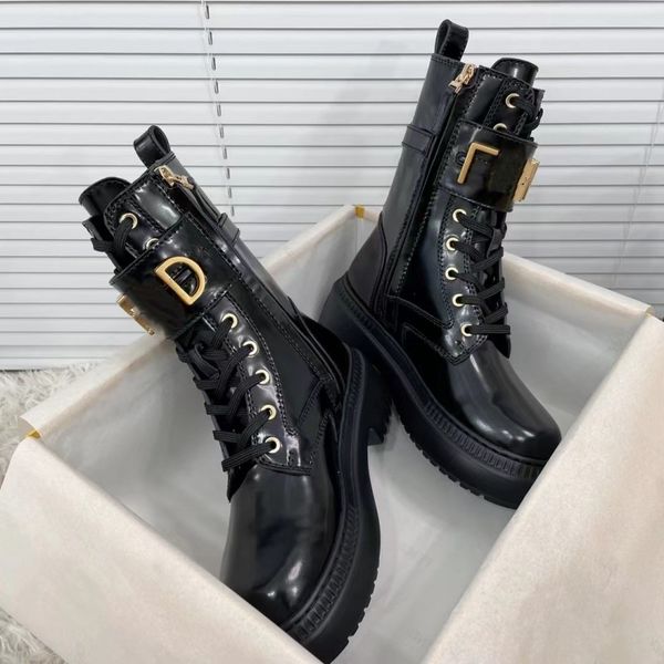 women brand martin boots motorcycle designer booties classic flat heel half boot patent leather autumn lace-up fashion winter outdoor warm m, Black
women brand martin boots motorcycle designer booties classic flat heel half boot patent leather autumn lace-up fashion winter outdoor warm m, Black