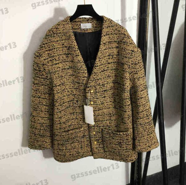 designer womens jacket fashion brand coffee wool coat v-neck button cardigan jackets for women clothing, Black;brown
designer womens jacket fashion brand coffee wool coat v-neck button cardigan jackets for women clothing, Black;brown