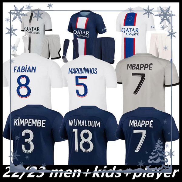 22/23 soccer jerseys maillot de foot paris 2022 2023 mbappe shirt men kids hommes enfants verratti marquinhos kimpembe fourth star special d, Black;yellow
22/23 soccer jerseys maillot de foot paris 2022 2023 mbappe shirt men kids hommes enfants verratti marquinhos kimpembe fourth star special d, Black;yellow