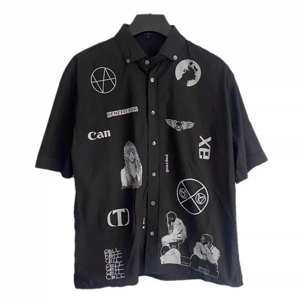 men's casual shirts raf simons shirt consumed ss03 archive white red print, White;black
men's casual shirts raf simons shirt consumed ss03 archive white red print, White;black