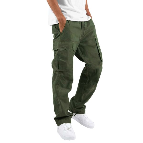 men's pants cargo trousers for branded clothing sports military style 221124, Black
men's pants cargo trousers for branded clothing sports military style 221124, Black