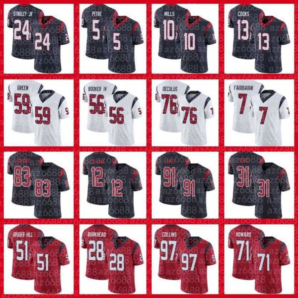 24 derek stingley jr davis mills brandin cooks jersey football marlon mack roy lopez jalen pitre jonathan houston''texans'�, Black;red
24 derek stingley jr davis mills brandin cooks jersey football marlon mack roy lopez jalen pitre jonathan houston''texans'�, Black;red
