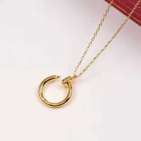 pendant necklaces nail necklaces women's design creativity light luxury, Silver
pendant necklaces nail necklaces women's design creativity light luxury, Silver