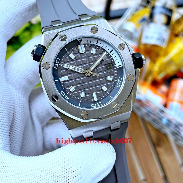 10 color elling men's watches new version diver 42mm 15720st.oo.a009ca.01 asia 2813 movement transparent mechanical automatic mens watc, Slivery;brown
10 color elling men's watches new version diver 42mm 15720st.oo.a009ca.01 asia 2813 movement transparent mechanical automatic mens watc, Slivery;brown