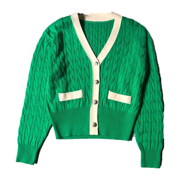 women's sweaters cardigan v-neck fried dough twist loose edition thickened cute leisure winter 22114, White;black
women's sweaters cardigan v-neck fried dough twist loose edition thickened cute leisure winter 22114, White;black