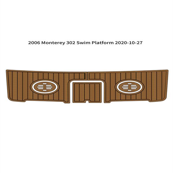 2006 monterey 302 swim platfrom step pad boat eva foam faux teak deck floor mat
2006 monterey 302 swim platfrom step pad boat eva foam faux teak deck floor mat