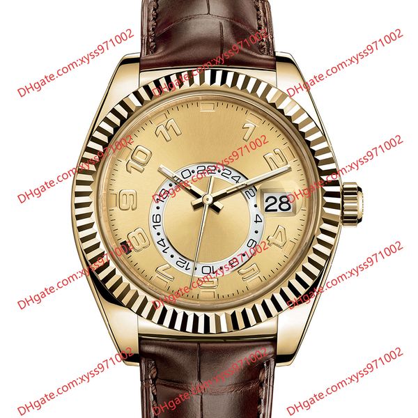 aaa highquality men's watch 2813 automatic mechanical watch 326138 42mm dial gold stainless steel sapphire glass brown leather strap wr, Slivery;brown
aaa highquality men's watch 2813 automatic mechanical watch 326138 42mm dial gold stainless steel sapphire glass brown leather strap wr, Slivery;brown