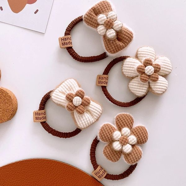 new korean fashion children's double layer plush flower bow elastic hair bands sweet girl princess rubber band hair accessories, Slivery;white
new korean fashion children's double layer plush flower bow elastic hair bands sweet girl princess rubber band hair accessories, Slivery;white