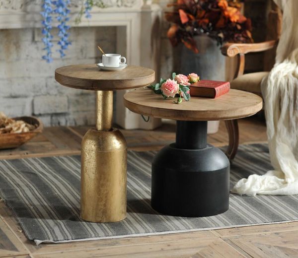 american rural retro tea table living room furniture home stay sofa round corner industrial style flower shop decoration small round tables
american rural retro tea table living room furniture home stay sofa round corner industrial style flower shop decoration small round tables