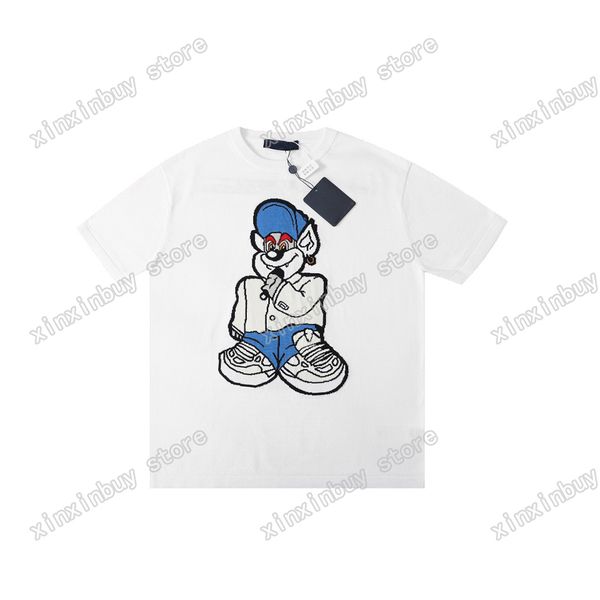 xinxinbuy men designer tee t shirt animal letters jacquard short sleeve cotton women green white black grey xs-2xl, Black;brown
xinxinbuy men designer tee t shirt animal letters jacquard short sleeve cotton women green white black grey xs-2xl, Black;brown