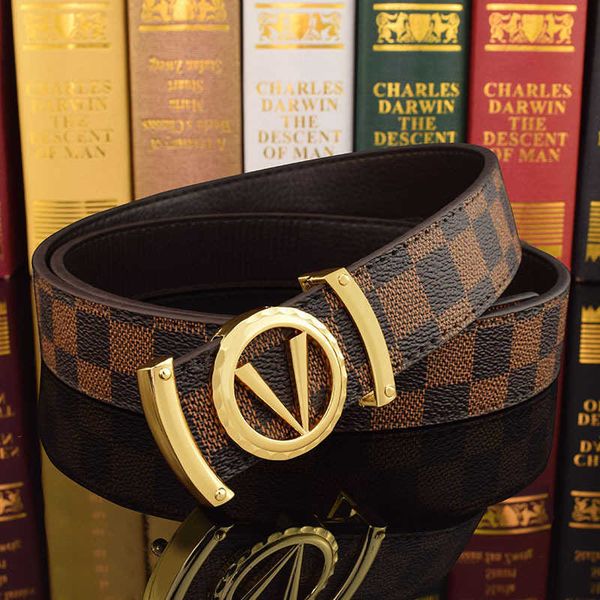 classic retro men's and women's universal belt 3.3cm fashionable luxury designer v-letter smooth buckle business casual belt, Black;brown
classic retro men's and women's universal belt 3.3cm fashionable luxury designer v-letter smooth buckle business casual belt, Black;brown
