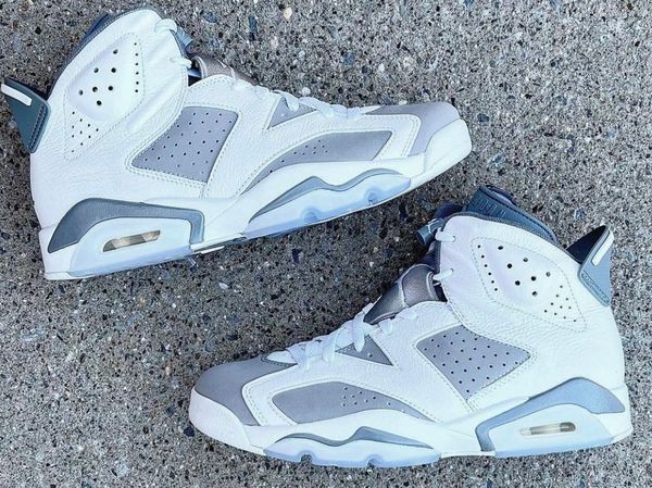 2023 authentic 6 cool grey shoes 6s white leather medium grey ct8529-100 men women sports sneakers trainers with original box us7-13
2023 authentic 6 cool grey shoes 6s white leather medium grey ct8529-100 men women sports sneakers trainers with original box us7-13