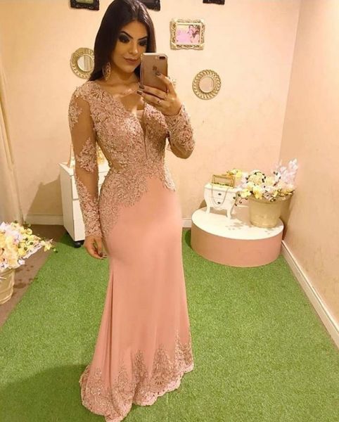 peach long evening dress mermaid full sleeve applique dubai special occasion dress formal dresses evening party gown prom dress, Black;red
peach long evening dress mermaid full sleeve applique dubai special occasion dress formal dresses evening party gown prom dress, Black;red