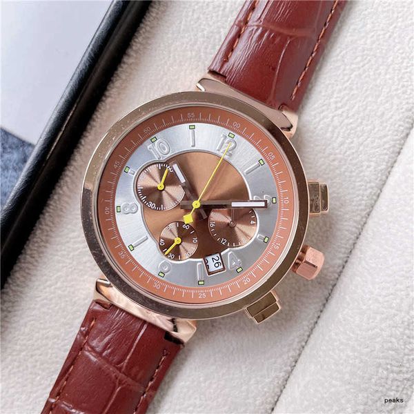 watches luxury designer six-needle working series all dial work quartz watch wristwatches round leather belt, Silver
watches luxury designer six-needle working series all dial work quartz watch wristwatches round leather belt, Silver