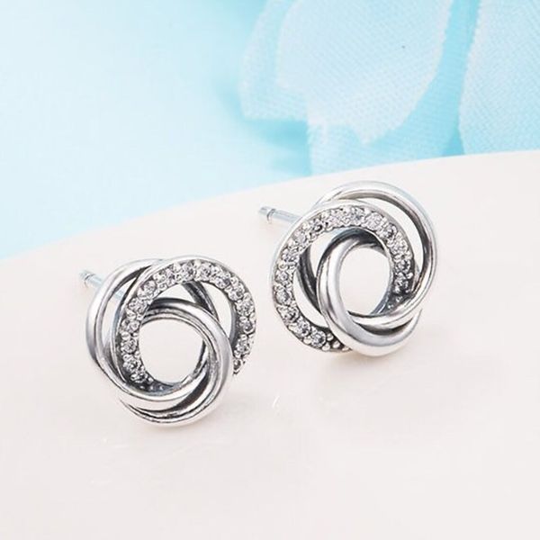 925 sterling silver family always encircled stud earrings fits european pandora style jewelry fashion earrings, Golden;silver
925 sterling silver family always encircled stud earrings fits european pandora style jewelry fashion earrings, Golden;silver