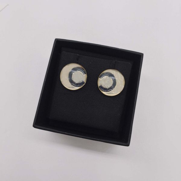 luxury quality charm round shape stud earring with black color design and transparent color style have box stamp ps4439a, Golden
luxury quality charm round shape stud earring with black color design and transparent color style have box stamp ps4439a, Golden