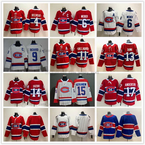 embroidery ice hockey jeresys 11 brendan gallagher 15 jesperi kotkaniemi 6 shea weber 4 jean beliveau 13 max domi 14 nick suzuki 9 maurice s, Black;red
embroidery ice hockey jeresys 11 brendan gallagher 15 jesperi kotkaniemi 6 shea weber 4 jean beliveau 13 max domi 14 nick suzuki 9 maurice s, Black;red