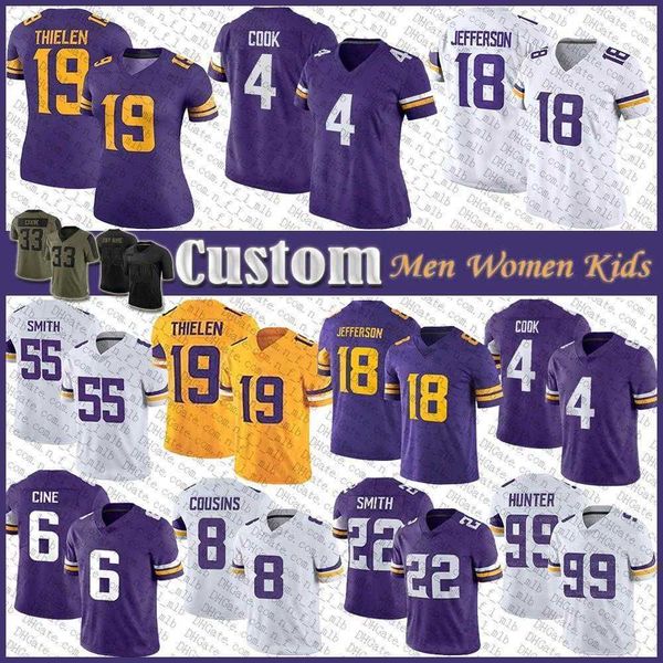 18 justin jefferson jersey 4 dalvin cook custom football adam thielen kirk cousins zadarius harrison smith lewis cine danielle hunter andrew, Black;red
18 justin jefferson jersey 4 dalvin cook custom football adam thielen kirk cousins zadarius harrison smith lewis cine danielle hunter andrew, Black;red
