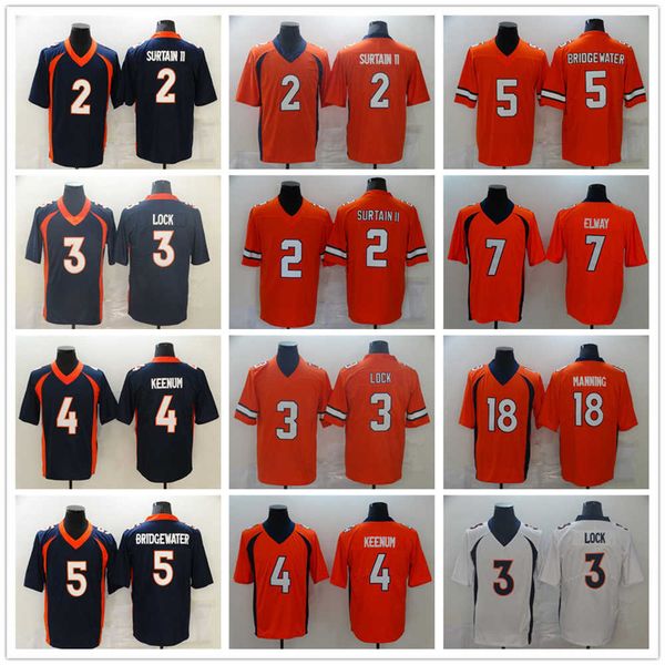 2022 new football jerseys 2 patrick surtain 3 drew lock 4 keenum 5 teddy bridgewater 7 john elway 18 peyton manning stitched jersey, Black;red
2022 new football jerseys 2 patrick surtain 3 drew lock 4 keenum 5 teddy bridgewater 7 john elway 18 peyton manning stitched jersey, Black;red