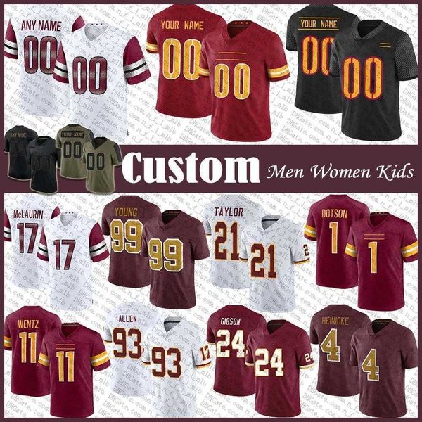 99 chase young custom football jersey 17 terry mclaurin 11 carson wentz jahan dotson jonathan allen sean taylor antonio gibson taylor, Black;red
99 chase young custom football jersey 17 terry mclaurin 11 carson wentz jahan dotson jonathan allen sean taylor antonio gibson taylor, Black;red