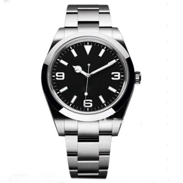 watches luxury designer automatic mechanical watch black white number dial sapphire glass stainless steel explorer male wristwatches, Silver
watches luxury designer automatic mechanical watch black white number dial sapphire glass stainless steel explorer male wristwatches, Silver